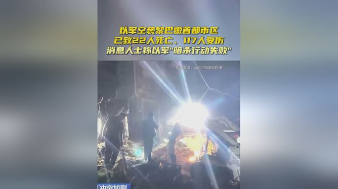 黎巴嫩首都袭击事件，深度分析与个人观点，造成至少22人死亡，117人受伤