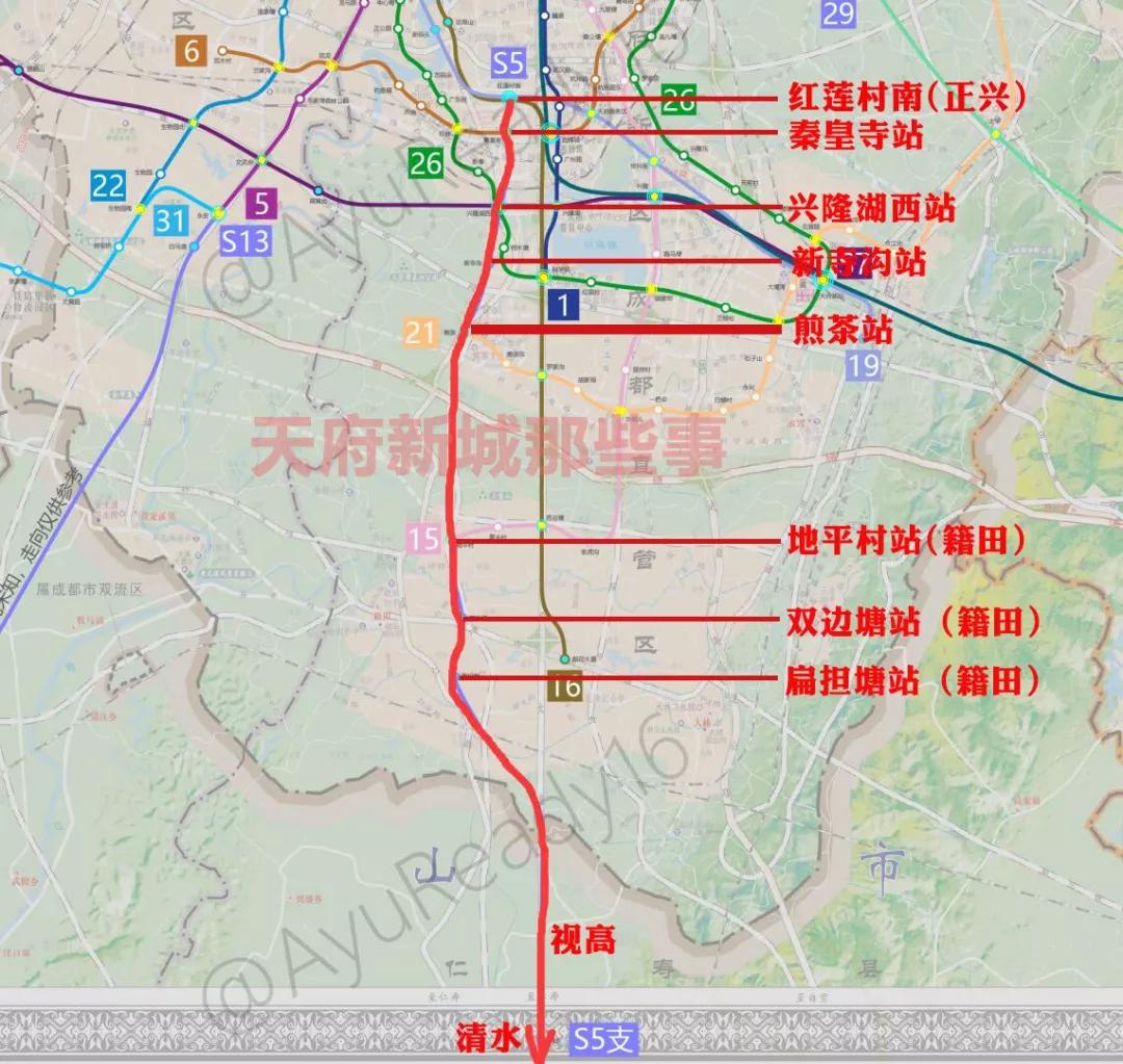成都地铁19号线最新线路图解读与概览