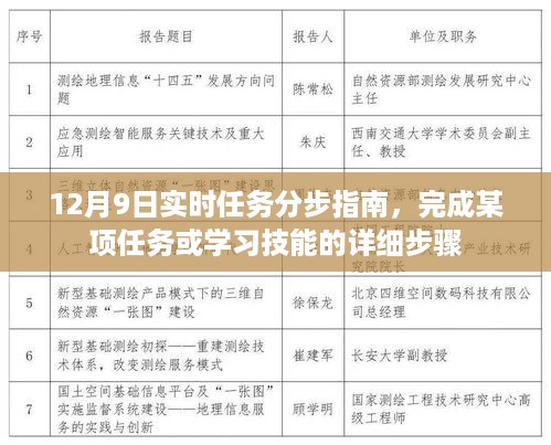 最新通知，任务完成与技能学习步骤指南